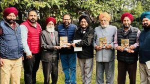 Book titled ‘Golden Boy Neeraj Chopra’ authored by Navdeep Singh Gill released